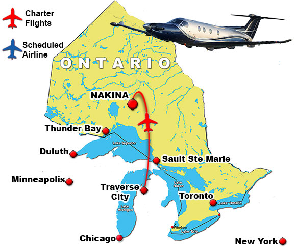 Nakina Charter Flights